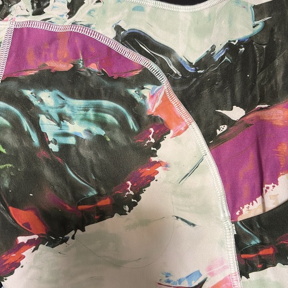 Lululemon Multicolor Leggings Size 8 - Picture 7 of 12